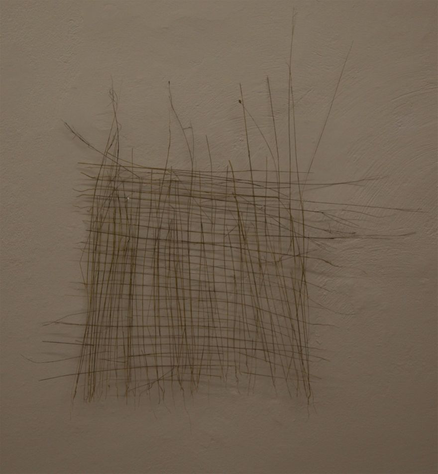 Weave / Self-grown flax / 48 x 56 cm